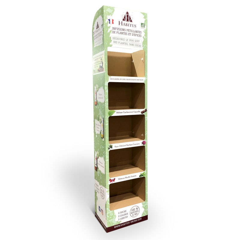 PLV pour bouteilles et bocaux BIKOM Mobilier / Display