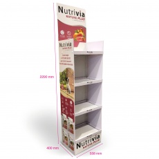 Display en carton grande taille