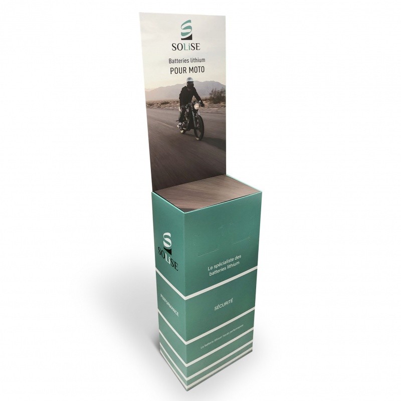 fabricant_plv_Podium de présentation en carton