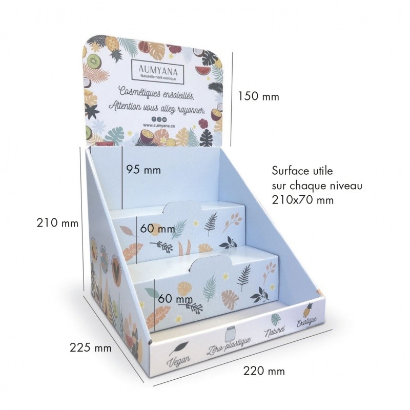 PLV savon BIKOM PLV cosmétique
