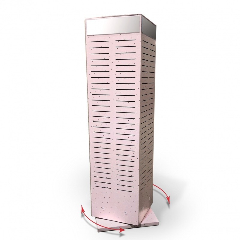 Colonne pivotante pour broches BIKOM PLV