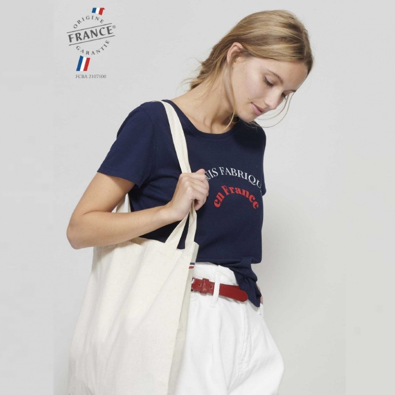 Tote Bag Vegan fabriqué en France BIKOM Textiles publicitaires et goodies écologiques