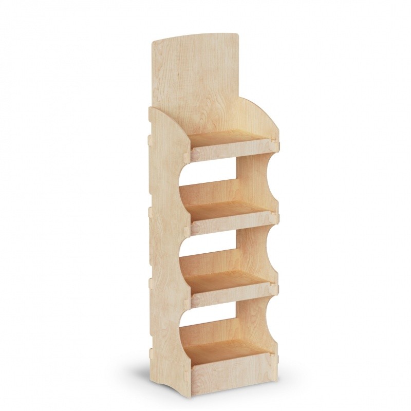 PLV présentoir boisPLV en bois "Aktive" personnalisable PLV et présentoir en bois PLV et présentoir en bois