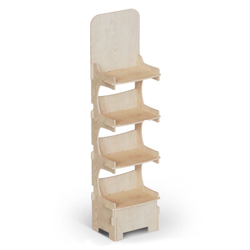 PLV présentoir boisPLV en bois "Zen" personnalisable PLV et présentoir en bois PLV et présentoir en bois