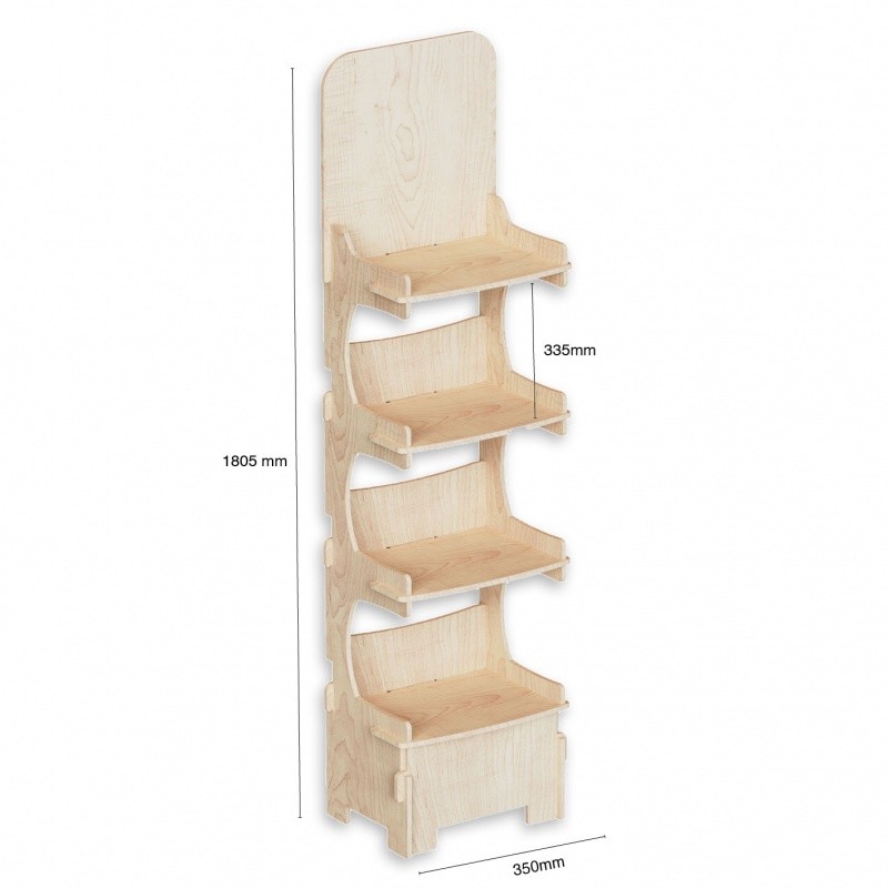 PLV présentoir boisPLV en bois "Zen" personnalisable PLV et présentoir en bois PLV et présentoir en bois