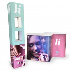 BIKOM Kit pour stand comptoir + colonne