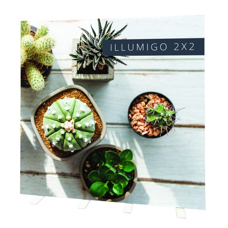 mobilier-en-carton-Cadre lumineux Illumigo™ 2x2