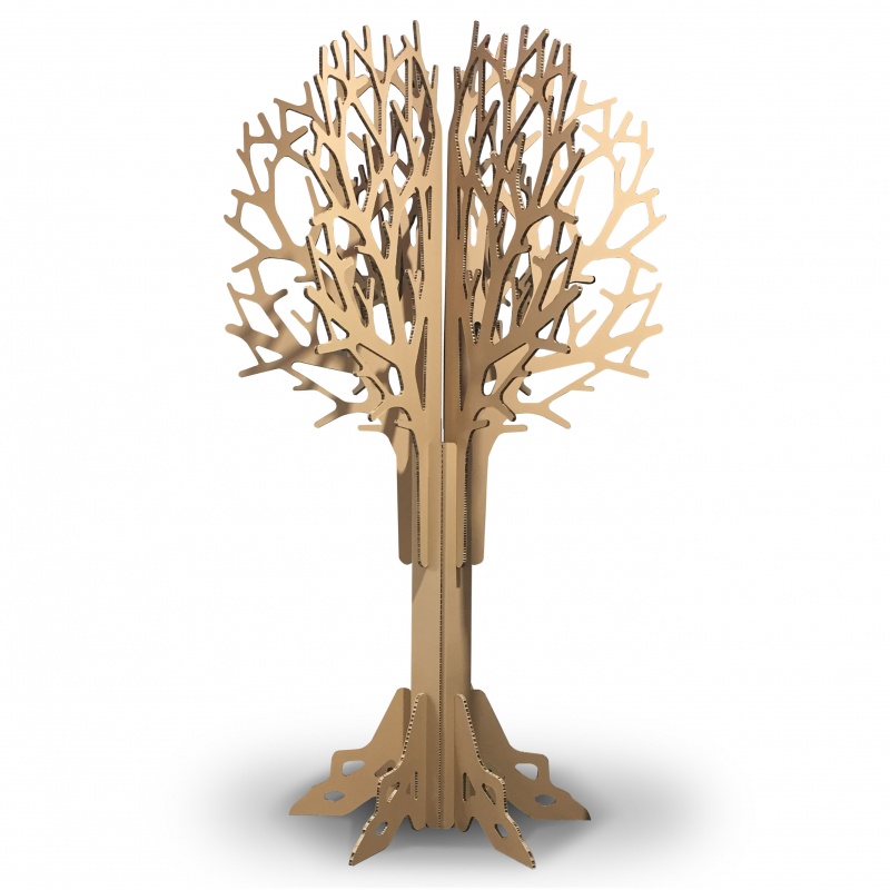 BIKOM Arbre géant en carton recyclé | 338 cm de haut