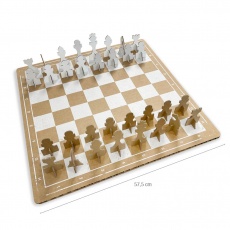 Jeux d'échecs en carton 100% recyclable