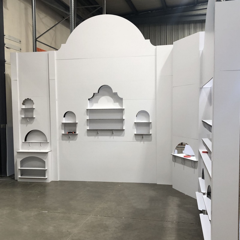BIKOM Stand en carton