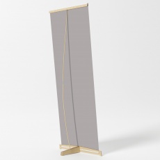 Kakemono en bois 74 x 200 cm