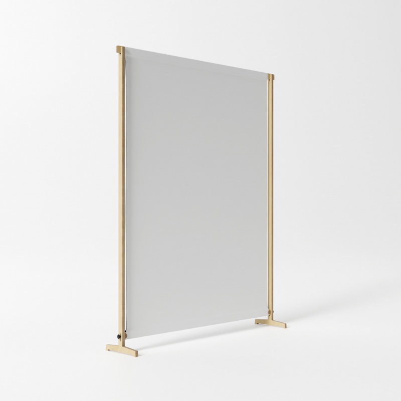 mobilier-en-carton-Photocall structure Bois
