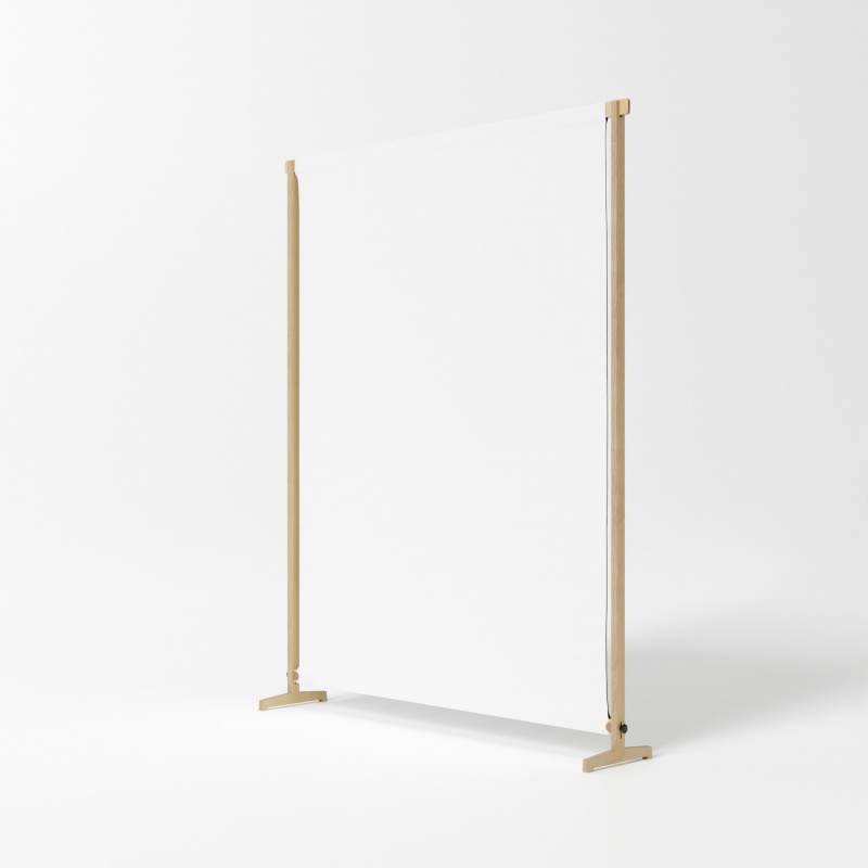 mobilier-en-carton-Photocall structure Bois