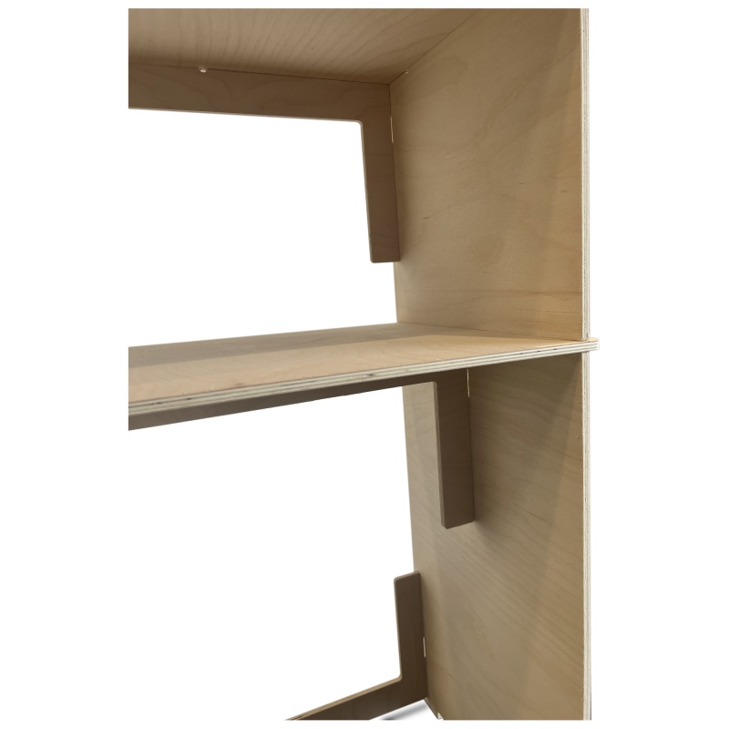 mobilier-en-carton-Comptoir en Bois OTAWA