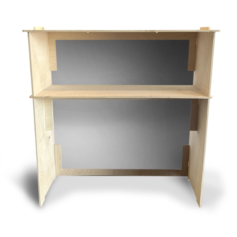 mobilier-en-carton-Comptoir en Bois OTAWA