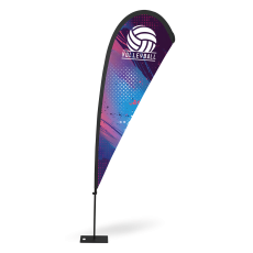 BIKOM Drapeau Goutte - Beach Flag