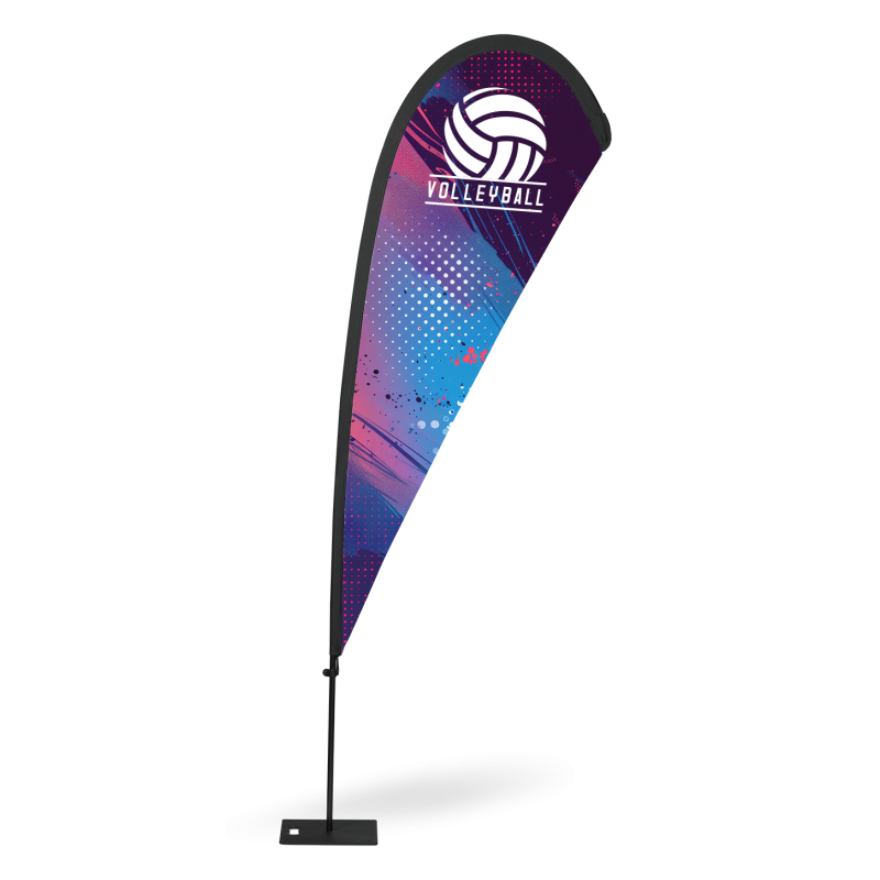 BIKOM Drapeau Goutte - Beach Flag