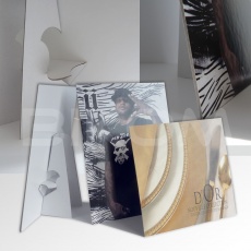PLV de comptoir - Chevalet carton plv - 21 x 21 cm