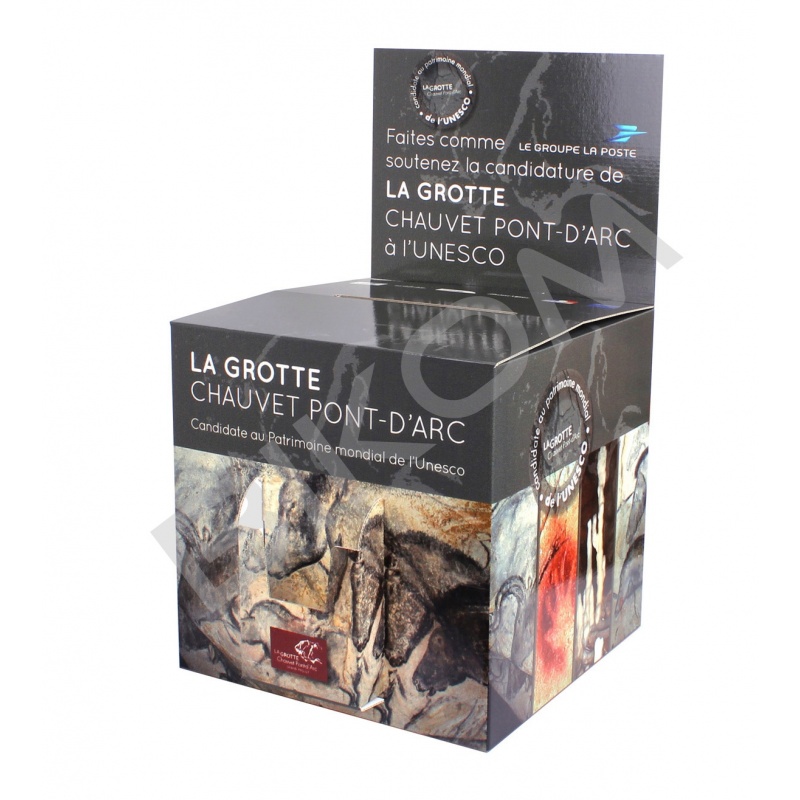 Urne en carton imprimée 28 x 28 x 28 cm BIKOM Urnes en carton