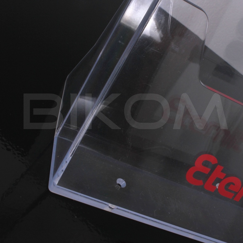 Porte-brochures A5 en plexi BIKOM Présentoir en métal ou plexiglass