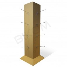 Tour / support produits en carton personnalisable  Divers produits PLV