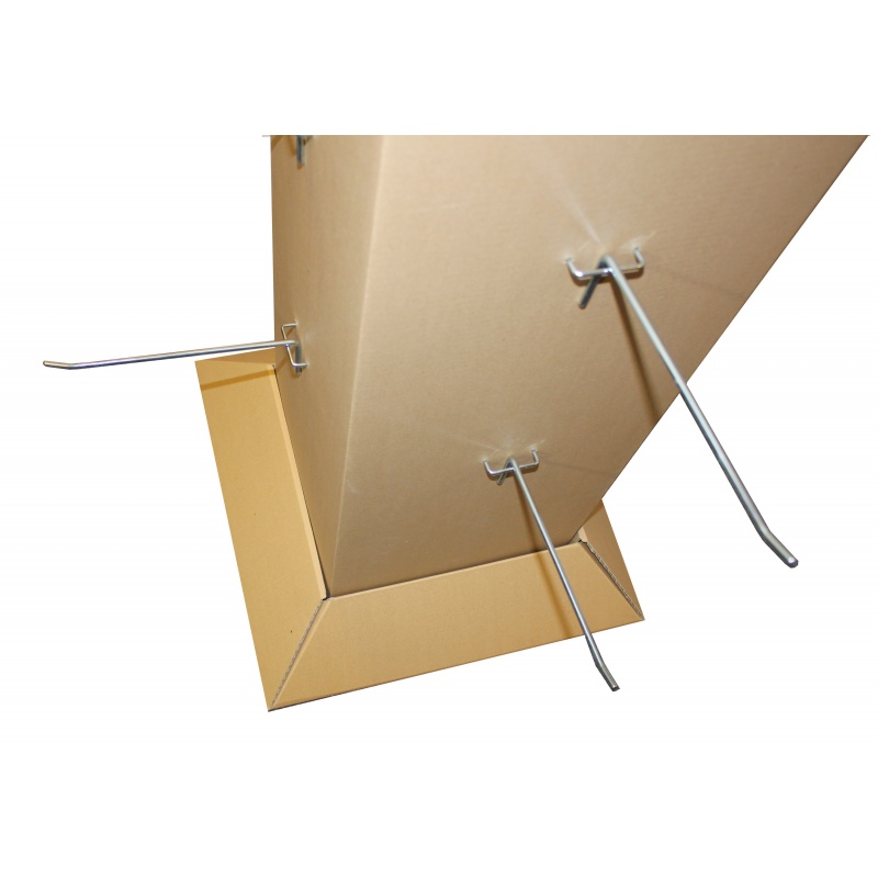 Tour / support produits en carton personnalisable  Divers produits PLV