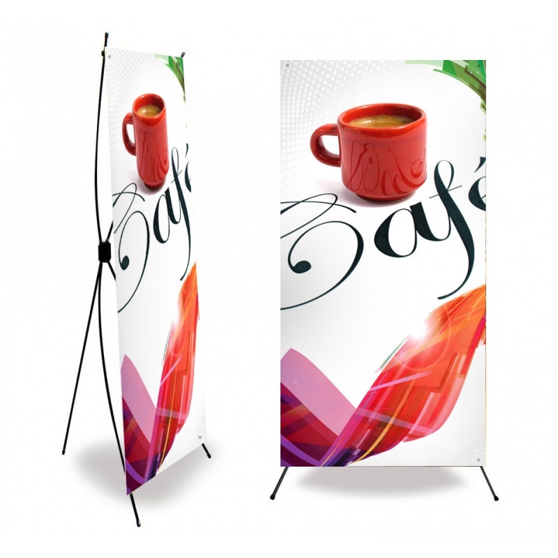 X-Banner Eco 60 x 160 cm BIKOM X-Banner, Banner, L-Banner
