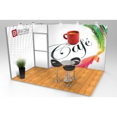 BIKOM Stand modulaire 12 m2