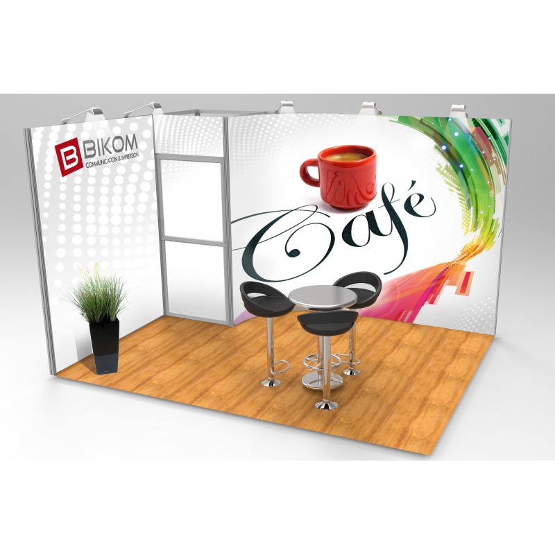 BIKOM Stand modulaire 12 m2