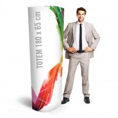 Totem carton 180 x 65 cm