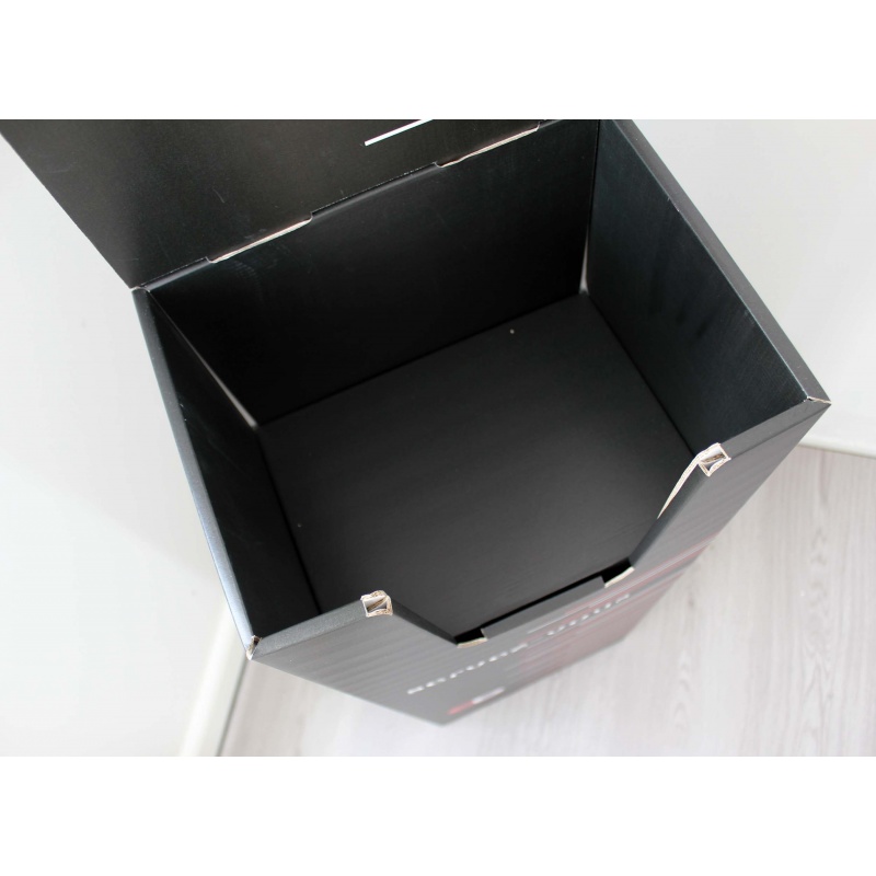 PLV en carton pour journaux et catalogue BIKOM Porte catalogues