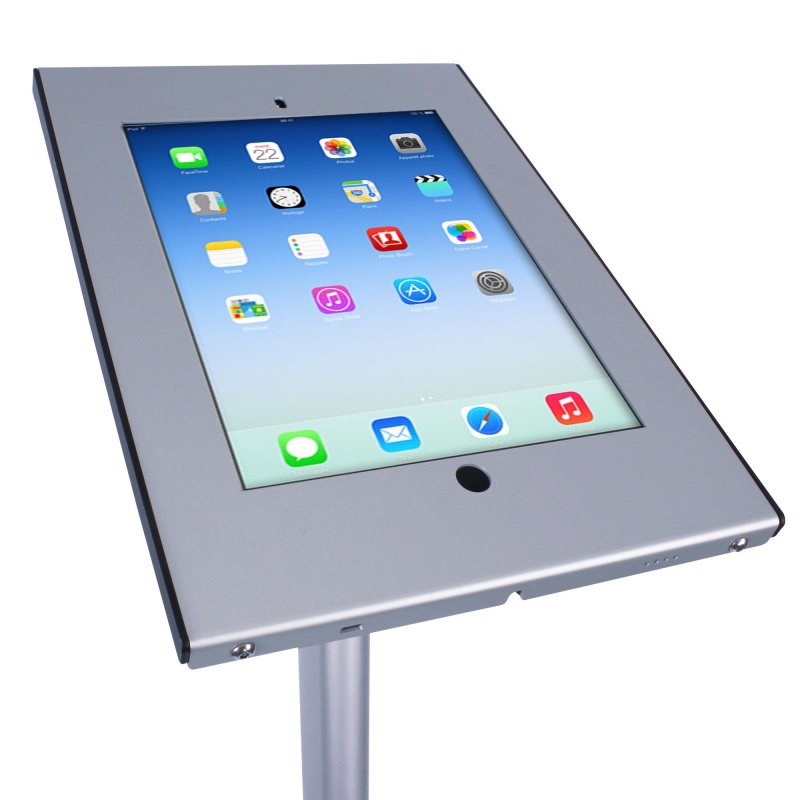 Porte ipad métal sur pied BIKOM Porte iPad