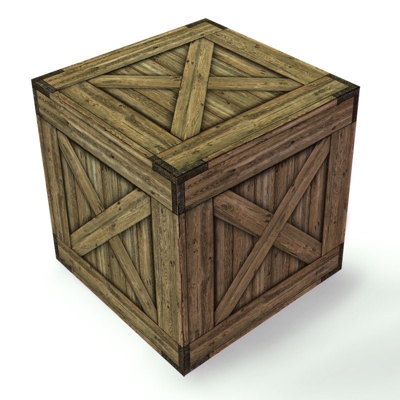 Cube en carton 40 x 40 cm  Cube en carton