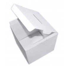 Urne en carton 15 x 15 x 15 cm sur carte