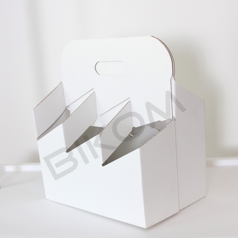 BIKOM Porte bouteille en carton