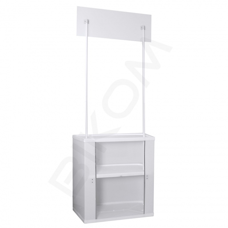 fabricant_plv_Comptoir stand de démonstration en pvc