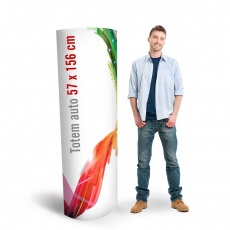 Totem automatique 57 x 156 cm  Totem carton automatique