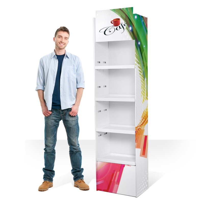 fabricant_plv_Box étagère en carton, produit sur-mesure