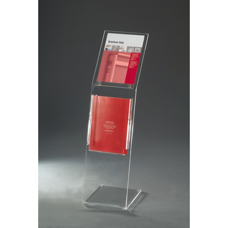 Porte-brochures BIKOM Porte revue en métal