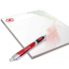 Bloc notes A4 personnalisé BIKOM Bloc note personnalisé