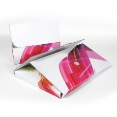 Pochette en carton format 31x22x2cm personnalisée  BIKOM Étuis et pochettes
