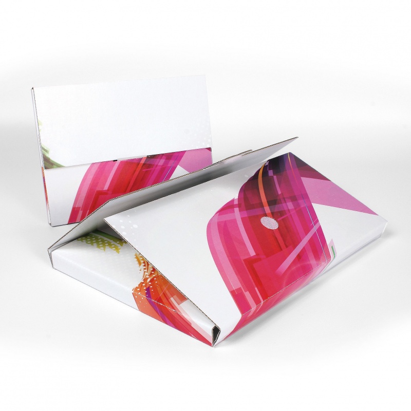 Pochette en carton format 31x22x2cm personnalisée  BIKOM Étuis et pochettes