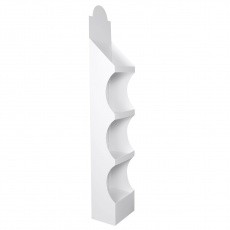 PLV en carton Blanc 31 x 24 x 175 cm