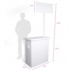 fabricant_plv_Stand dégustation 75 x 36 cm sans impression