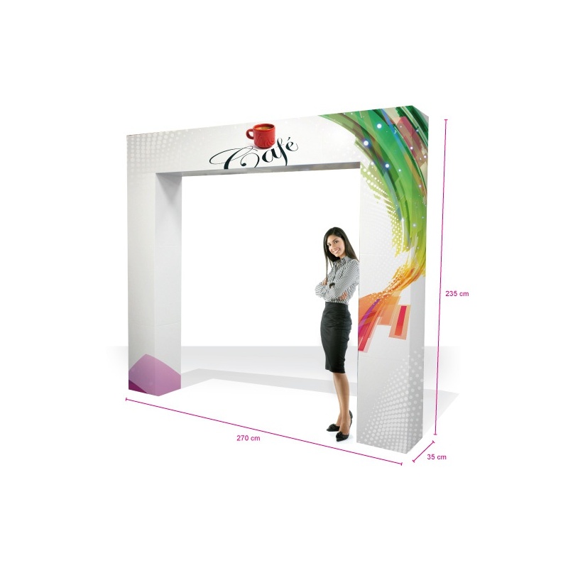fabricant_plv_Arche en carton grand modèle
