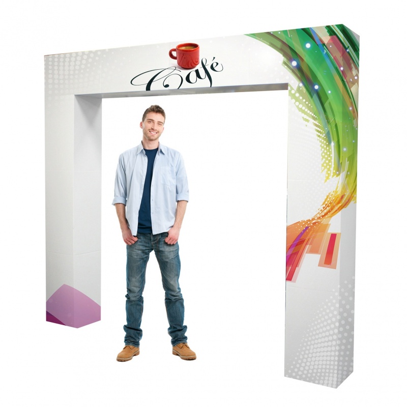 fabricant_plv_Arche en carton 220 x 200 cm
