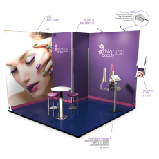 BIKOM Stand 9m2 modulaire