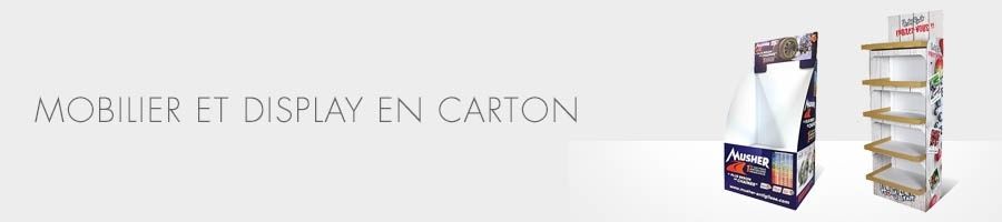 Mobilier en carton
