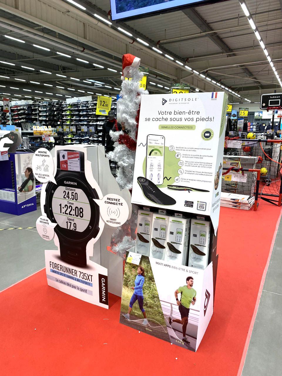 PLV GMS, plv présentoir en carton